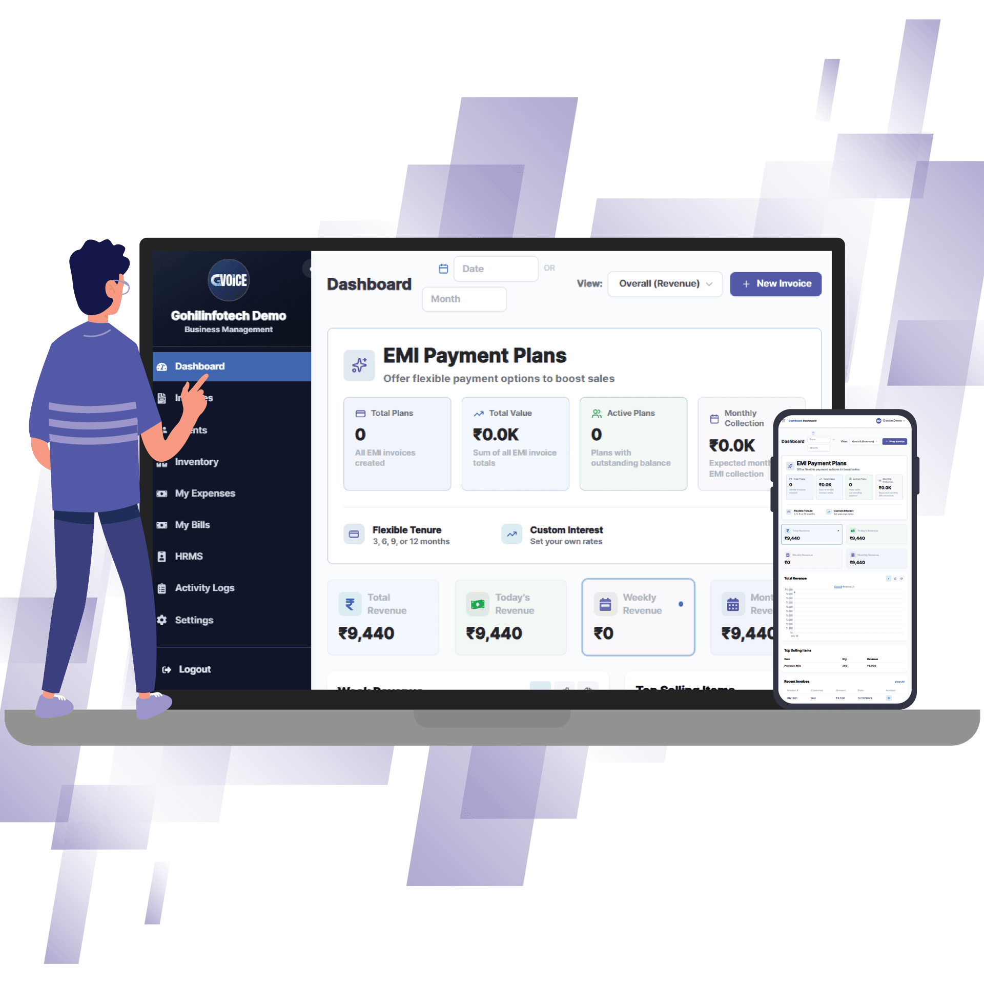 GVoice POS Dashboard